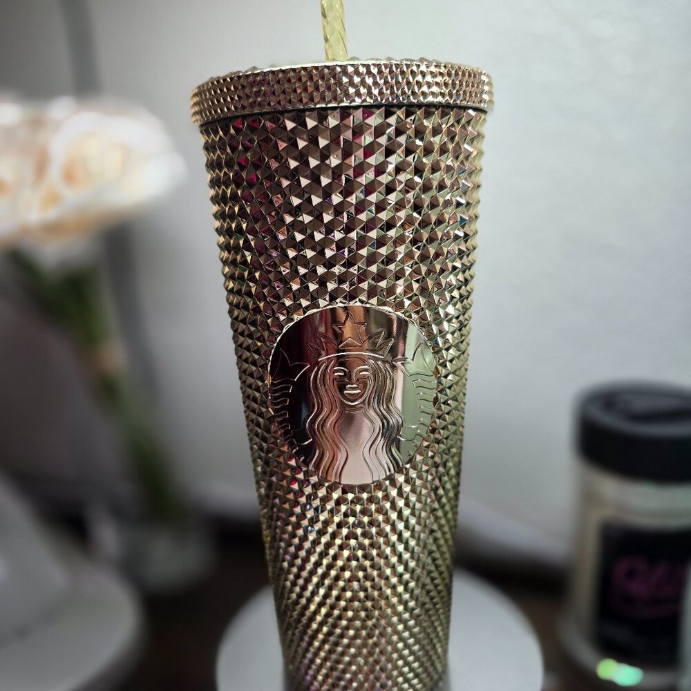 Starbucks gold tumbler set